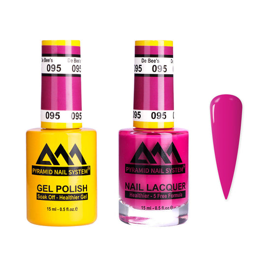 Pyramid 0.5oz, DE BEE'S Collection, Super Matching Duo, #095