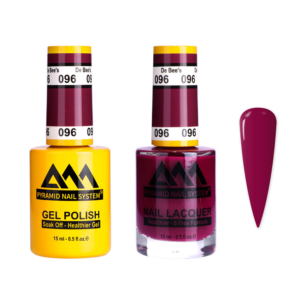Pyramid 0.5oz, DE BEE'S Collection, Super Matching Duo, #096