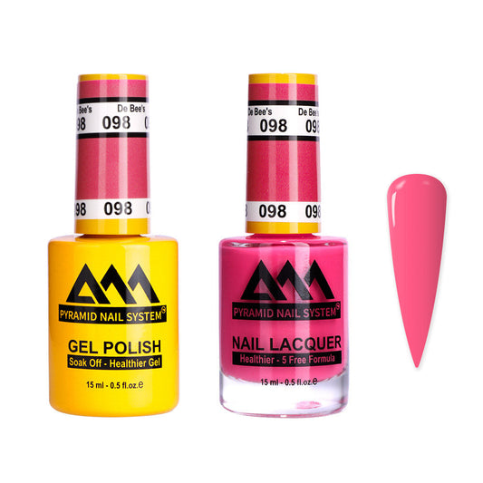 Pyramid 0.5oz, DE BEE'S Collection, Super Matching Duo, #098