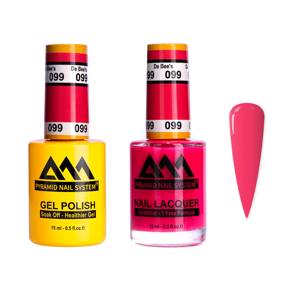 Pyramid 0.5oz, DE BEE'S Collection, Super Matching Duo, #099