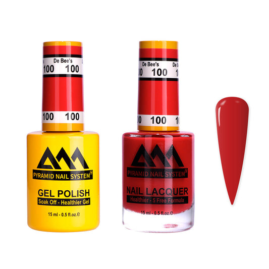 Pyramid 0.5oz, DE BEE'S Collection, Super Matching Duo, #100