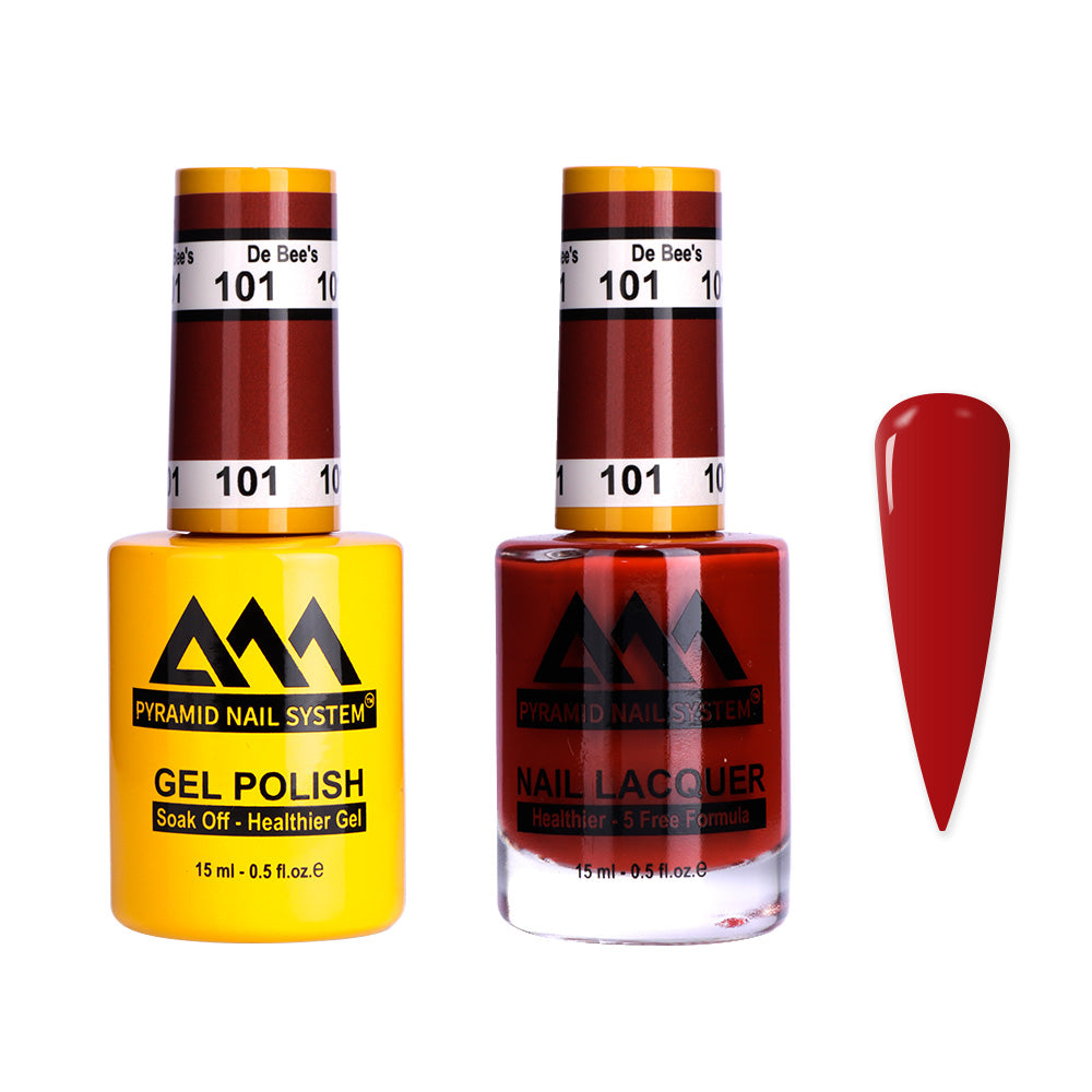 Pyramid 0.5oz, DE BEE'S Collection, Super Matching Duo, #101