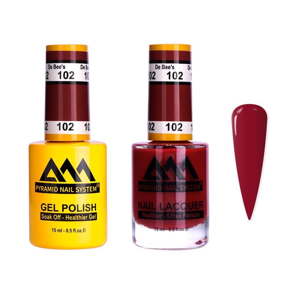 Pyramid 0.5oz, DE BEE'S Collection, Super Matching Duo, #102