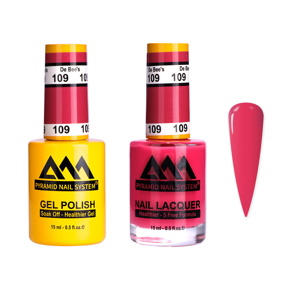 Pyramid 0.5oz, DE BEE'S Collection, Super Matching Duo, #109