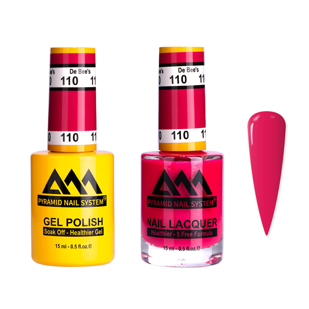 Pyramid 0.5oz, DE BEE'S Collection, Super Matching Duo, #110