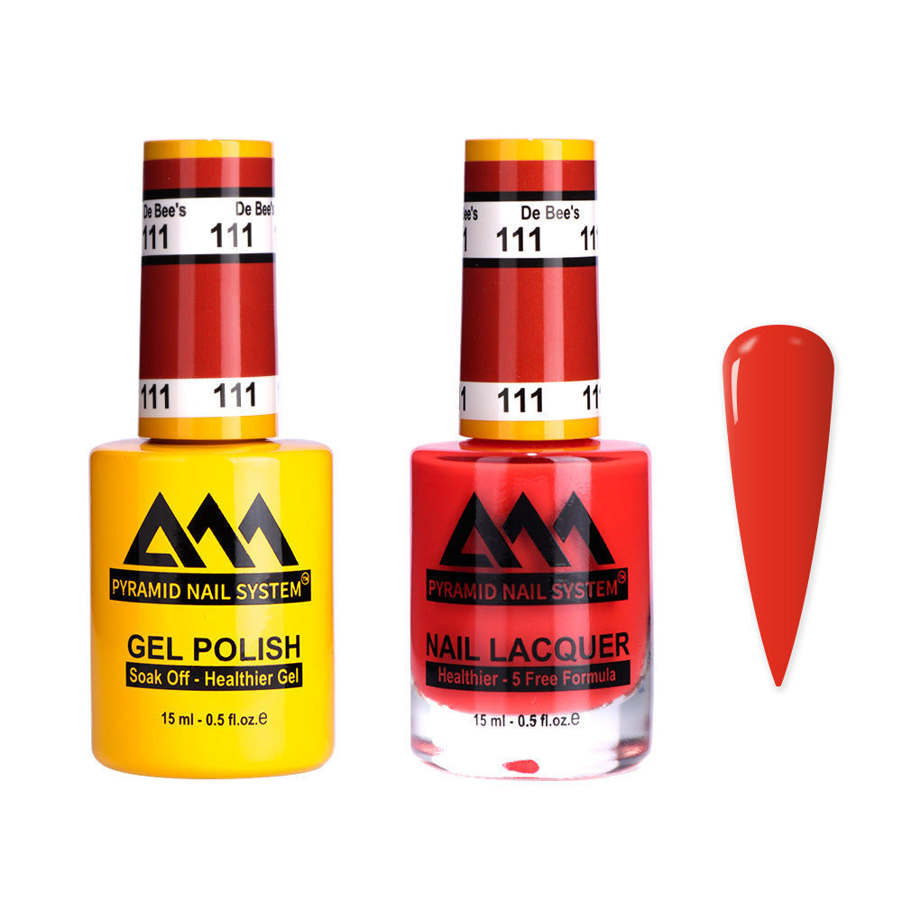 Pyramid 0.5oz, DE BEE'S Collection, Super Matching Duo, #111