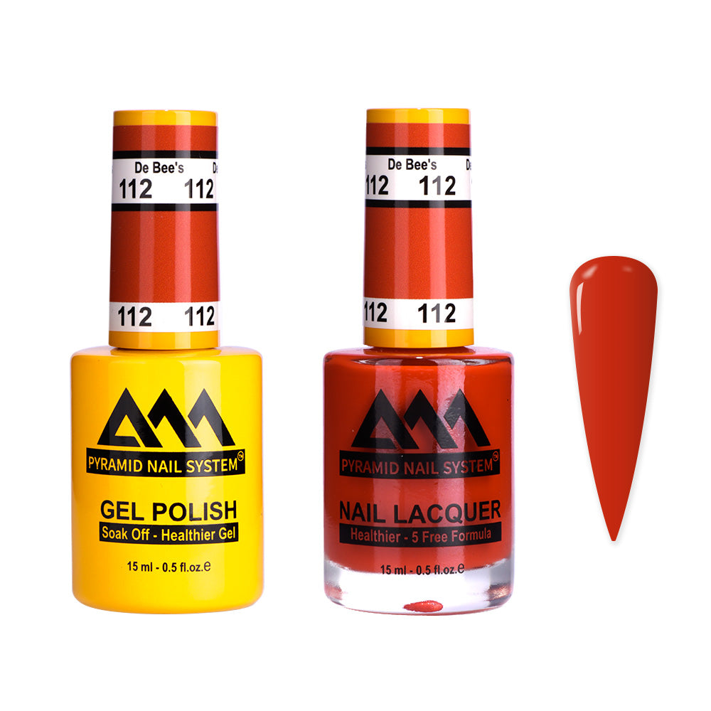 Pyramid 0.5oz, DE BEE'S Collection, Super Matching Duo, #112