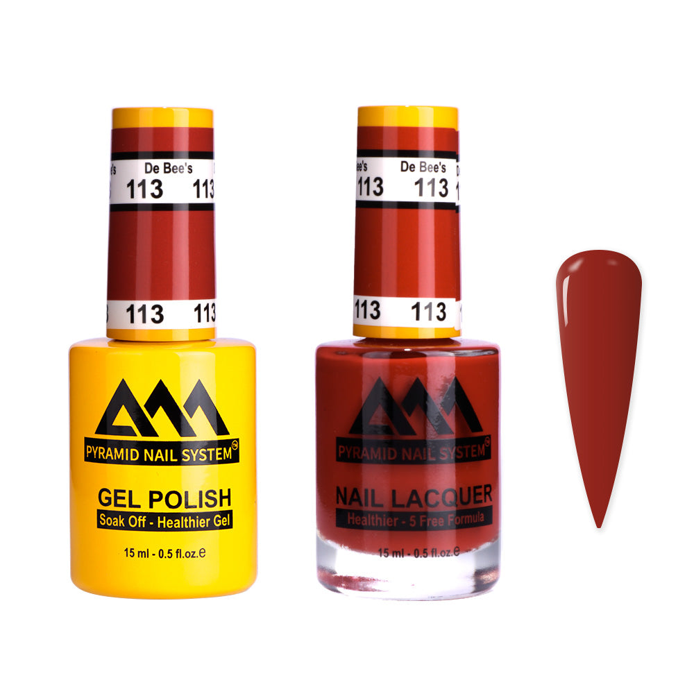 Pyramid 0.5oz, DE BEE'S Collection, Super Matching Duo, #113