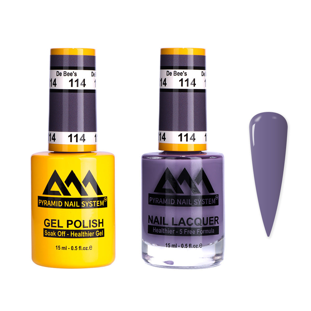 Pyramid 0.5oz, DE BEE'S Collection, Super Matching Duo, #114