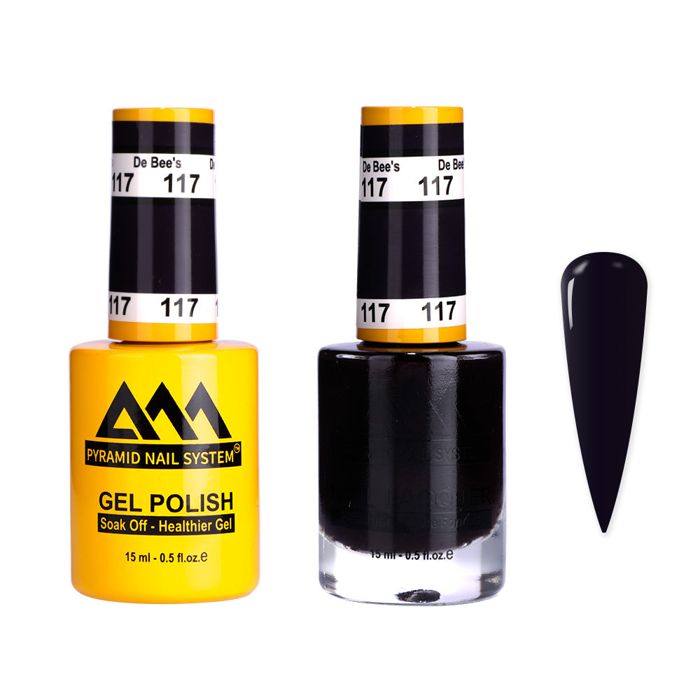 Pyramid 0.5oz, DE BEE'S Collection, Super Matching Duo, #117