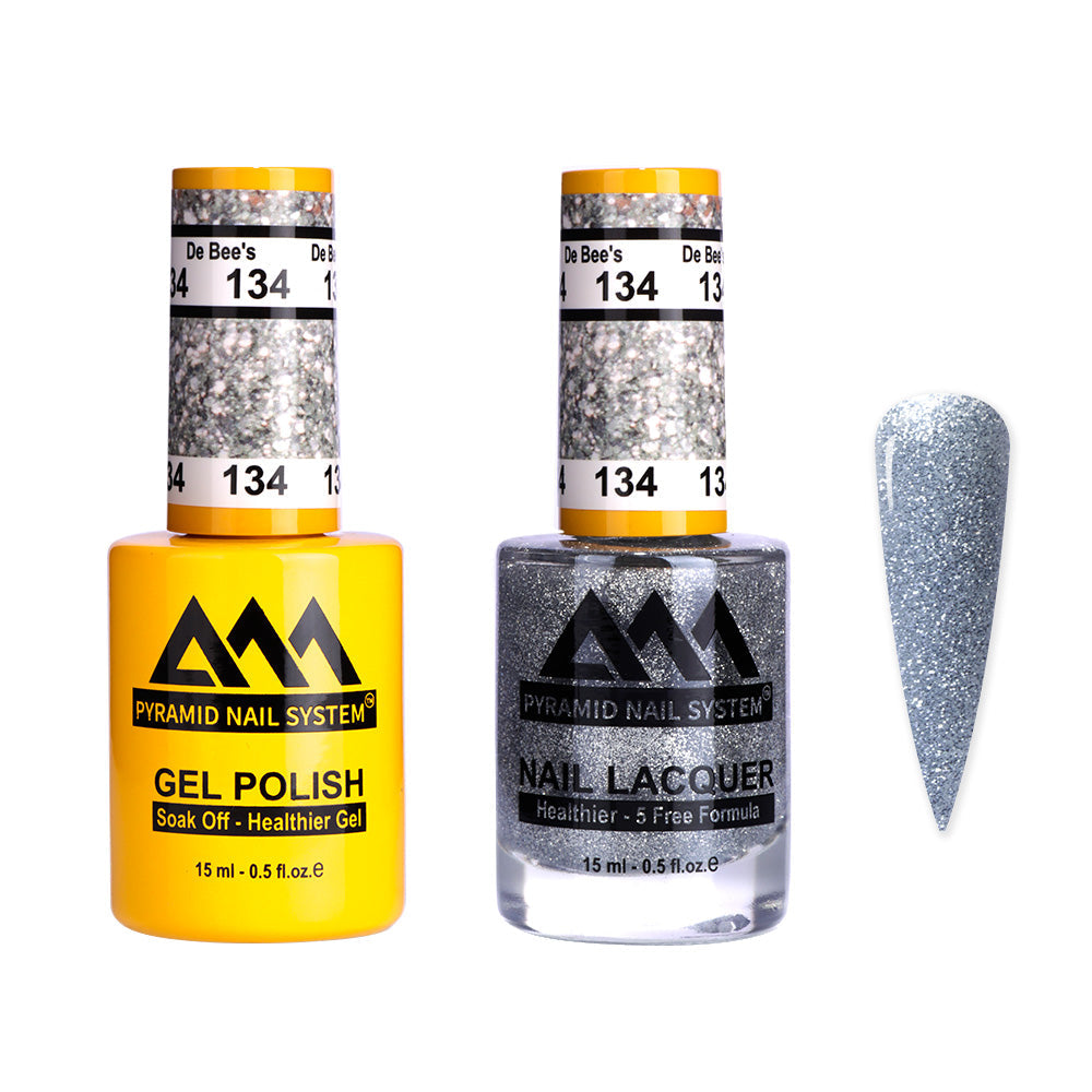 Pyramid 0.5oz, DE BEE'S Collection, Super Matching Duo, #134