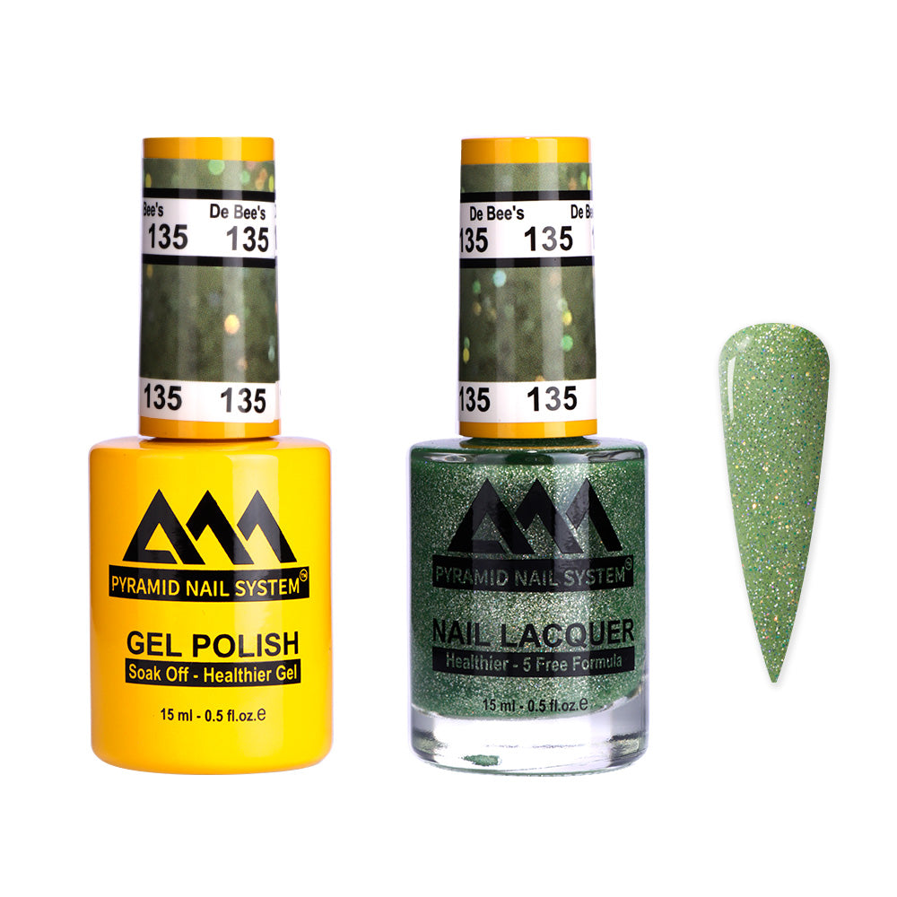 Pyramid 0.5oz, DE BEE'S Collection, Super Matching Duo, #135