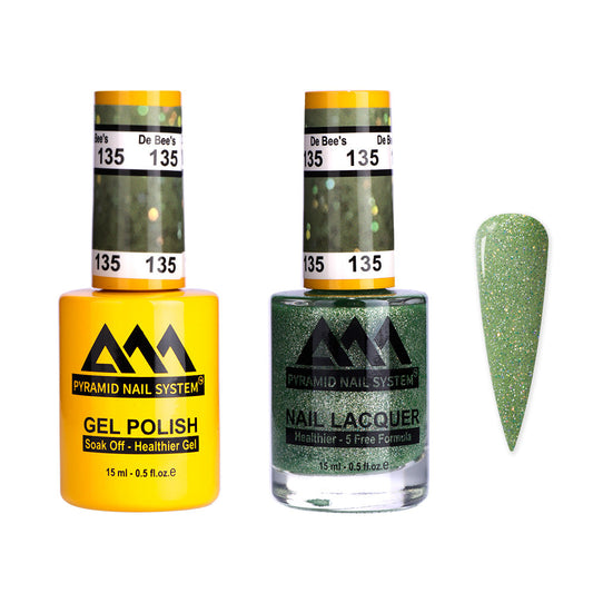 Pyramid 0.5oz, DE BEE'S Collection, Super Matching Duo, #135