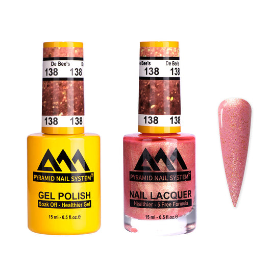 Pyramid 0.5oz, DE BEE'S Collection, Super Matching Duo, #138