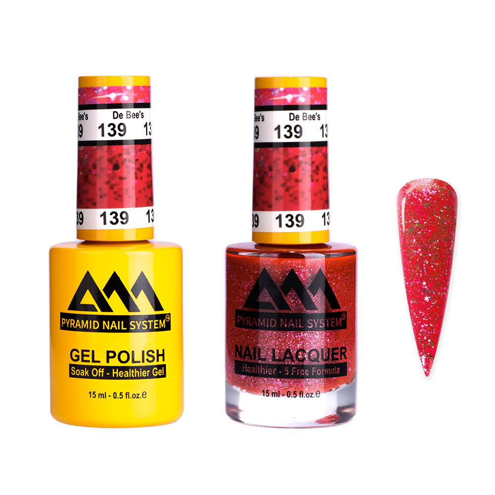 Pyramid 0.5oz, DE BEE'S Collection, Super Matching Duo, #139