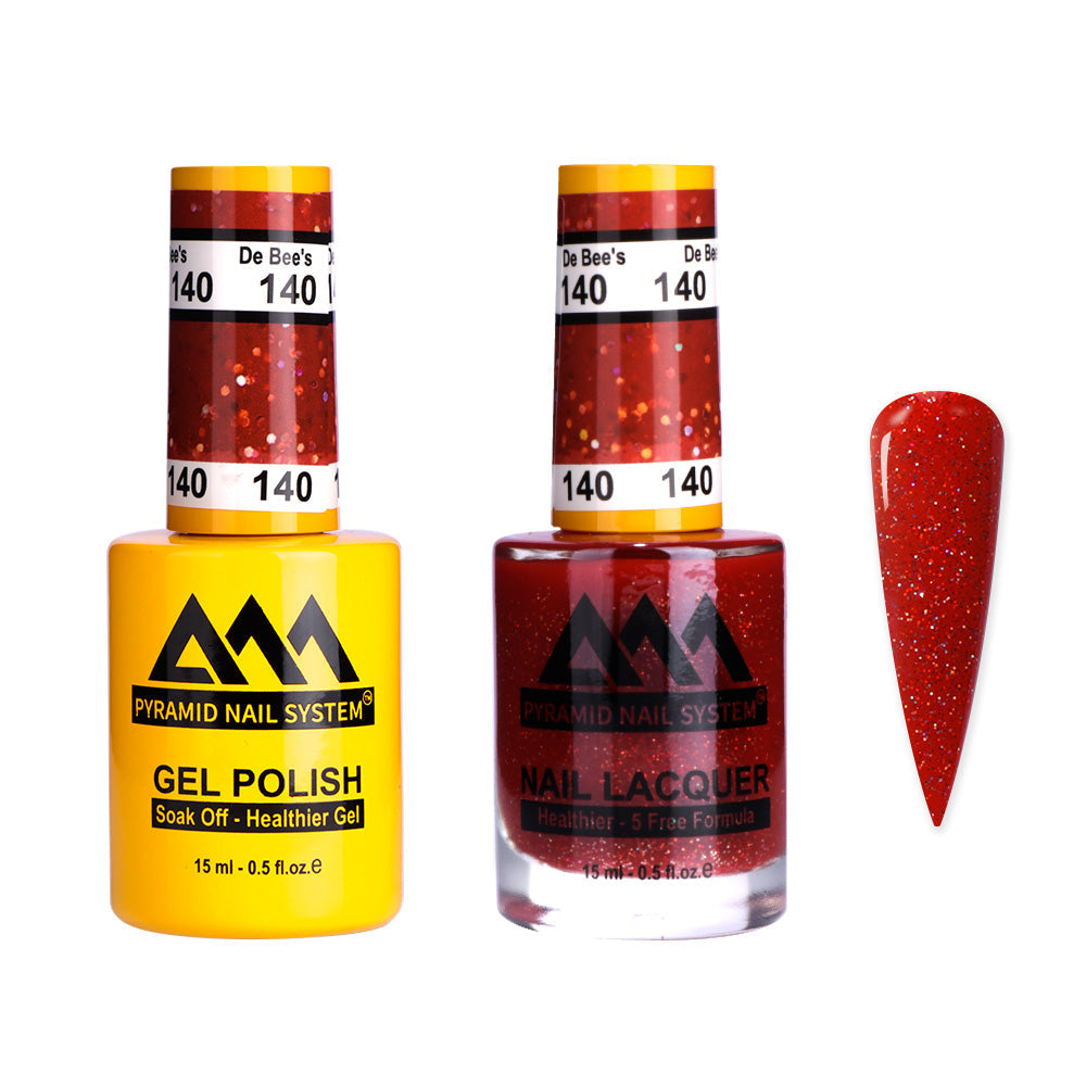 Pyramid 0.5oz, DE BEE'S Collection, Super Matching Duo, #140