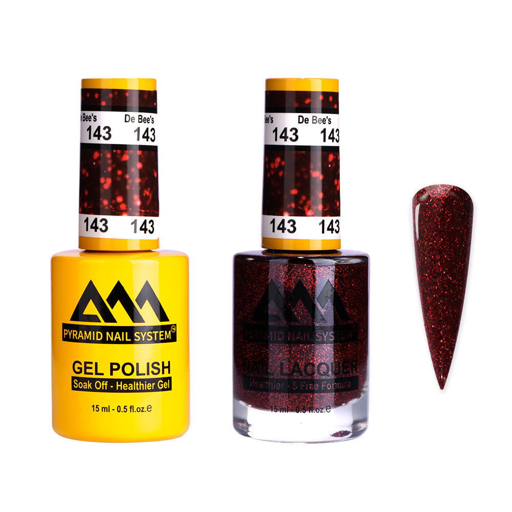 Pyramid 0.5oz, DE BEE'S Collection, Super Matching Duo, #143