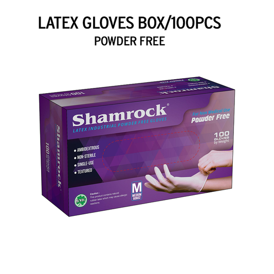 Shamrock Latex Glove - Medium Size(1 Box -100 pcs) (Copy)