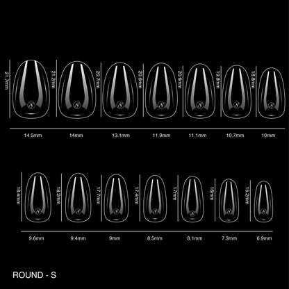 Cre8tion Soft Gel Tips - ROUND