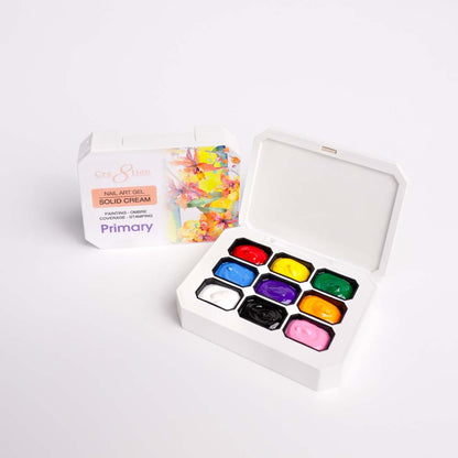 Creation Nail Art Gel - Solid Cream Collection - Primary