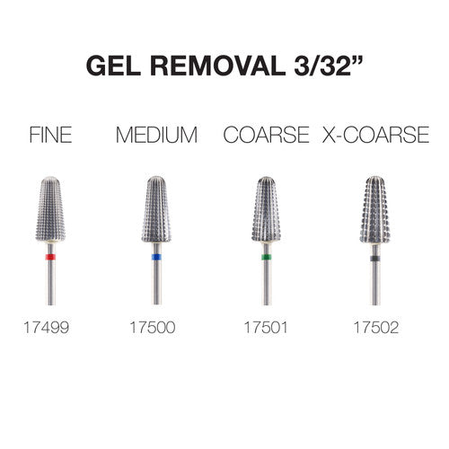 PND CARBIDE BIT - GEL REMOVAL 3/32"