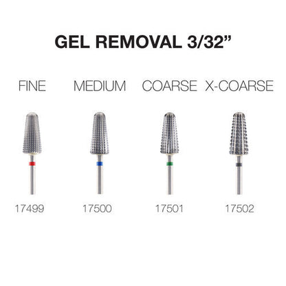 PND CARBIDE BIT - GEL REMOVAL 3/32"