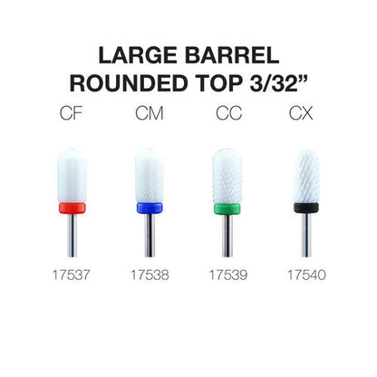 PND CERAMIC BIT - LARGE BARREL ROUND TOP 3/32"