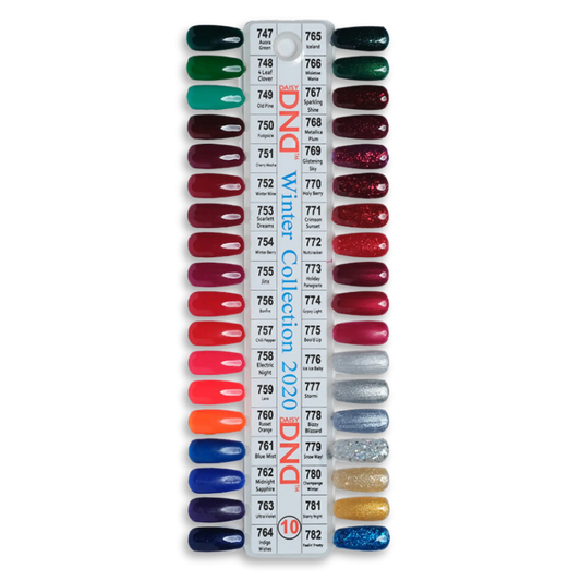 DND Dap Powder Tip 10 - 36 Colors (#747 - #782)