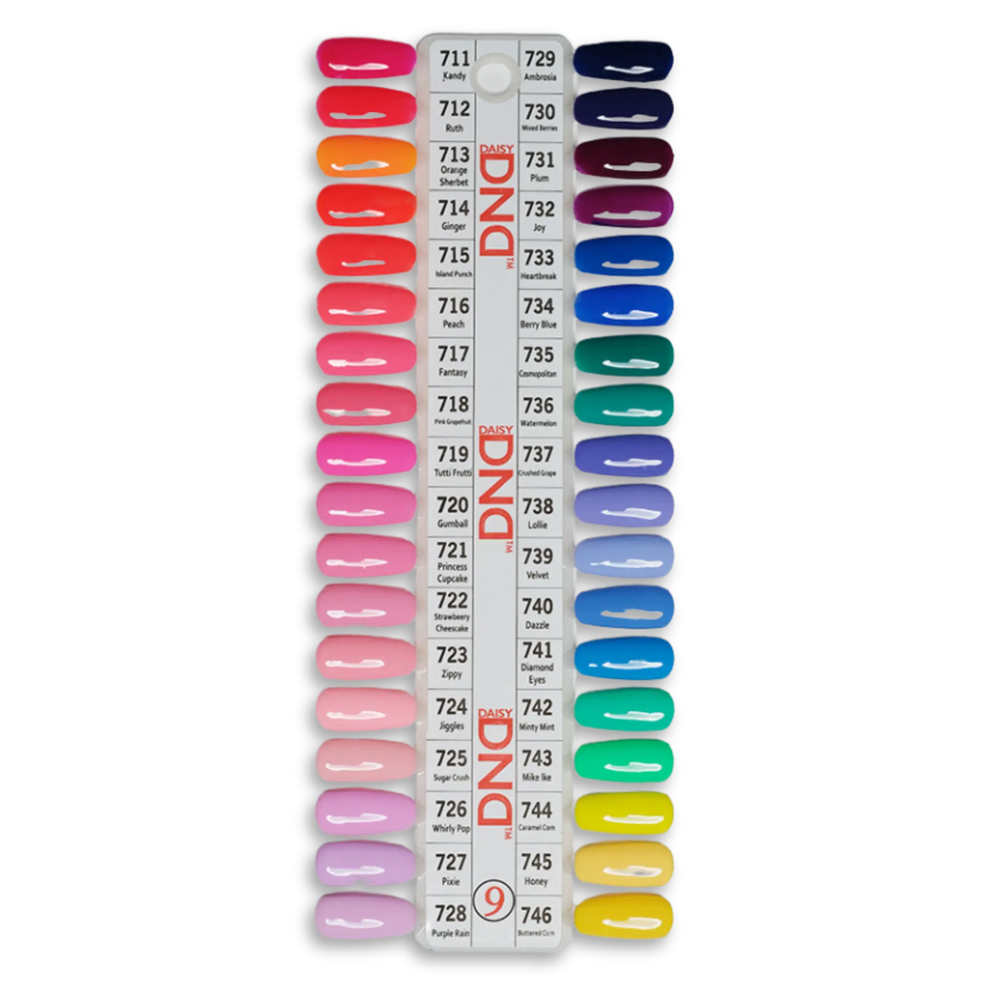 DND Dap Powder Tip 9 - 36 Colors (#711 - #746)