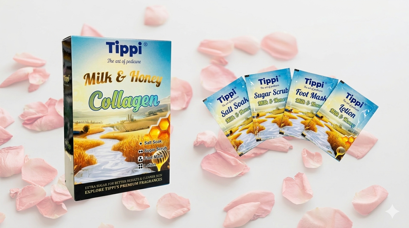 Tippi Collagen Pedi 4in1 - Milk & Honey