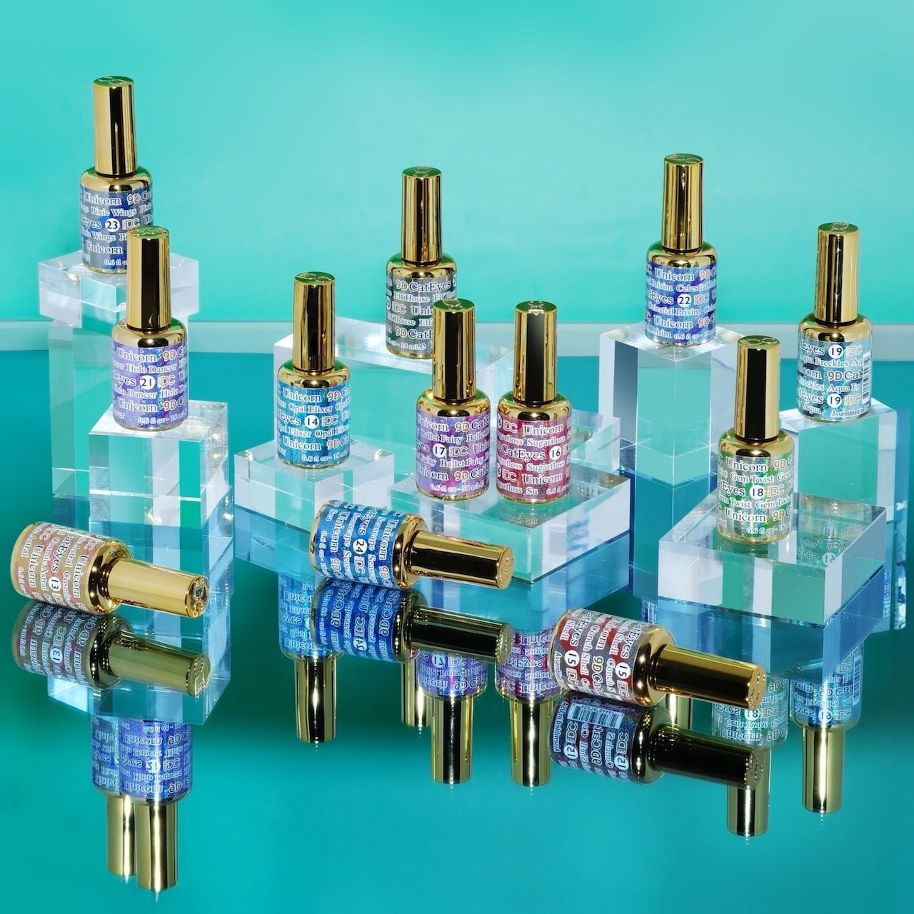 DC Framed Color Chart – 9D Cat Eye Unicorn