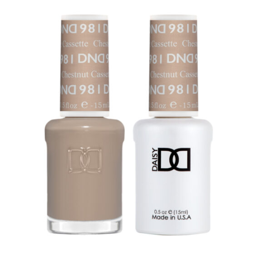 DND Gel & Polish Duo 981 Chestnut Cassette
