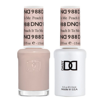 DND Gel & Polish Duo 988 Peach It To Me