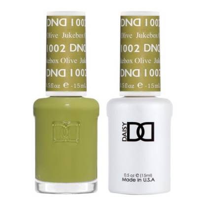 DND Gel & Polish Duo 1002 Jukebox Olive
