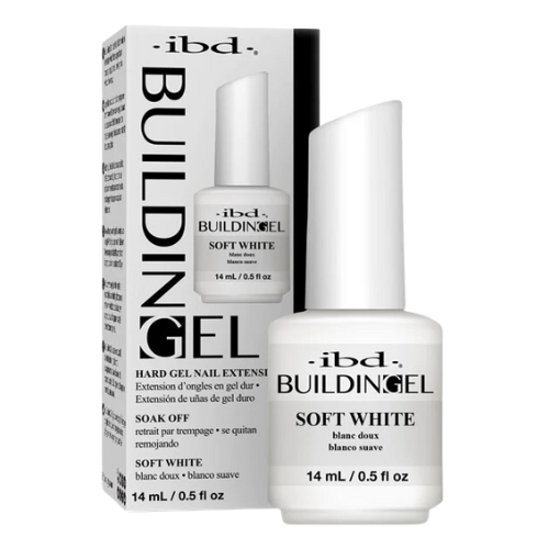 IBD Building Gel 0.5oz - Soft White Pack of 6