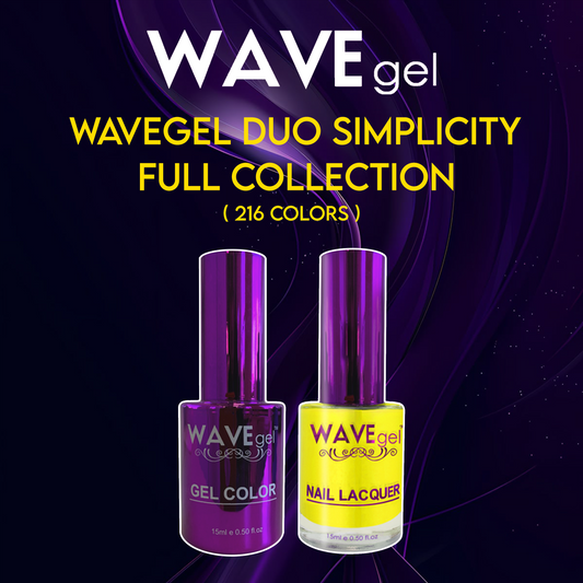WAVEgel Duo Simplicity Full Collection ( 216 Colors )