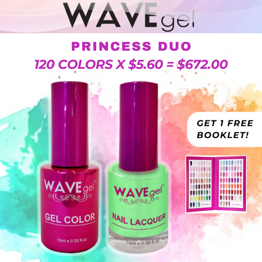 Buy WaveGel Princess Duo  Collection: Duo (Lacquer+Gel).