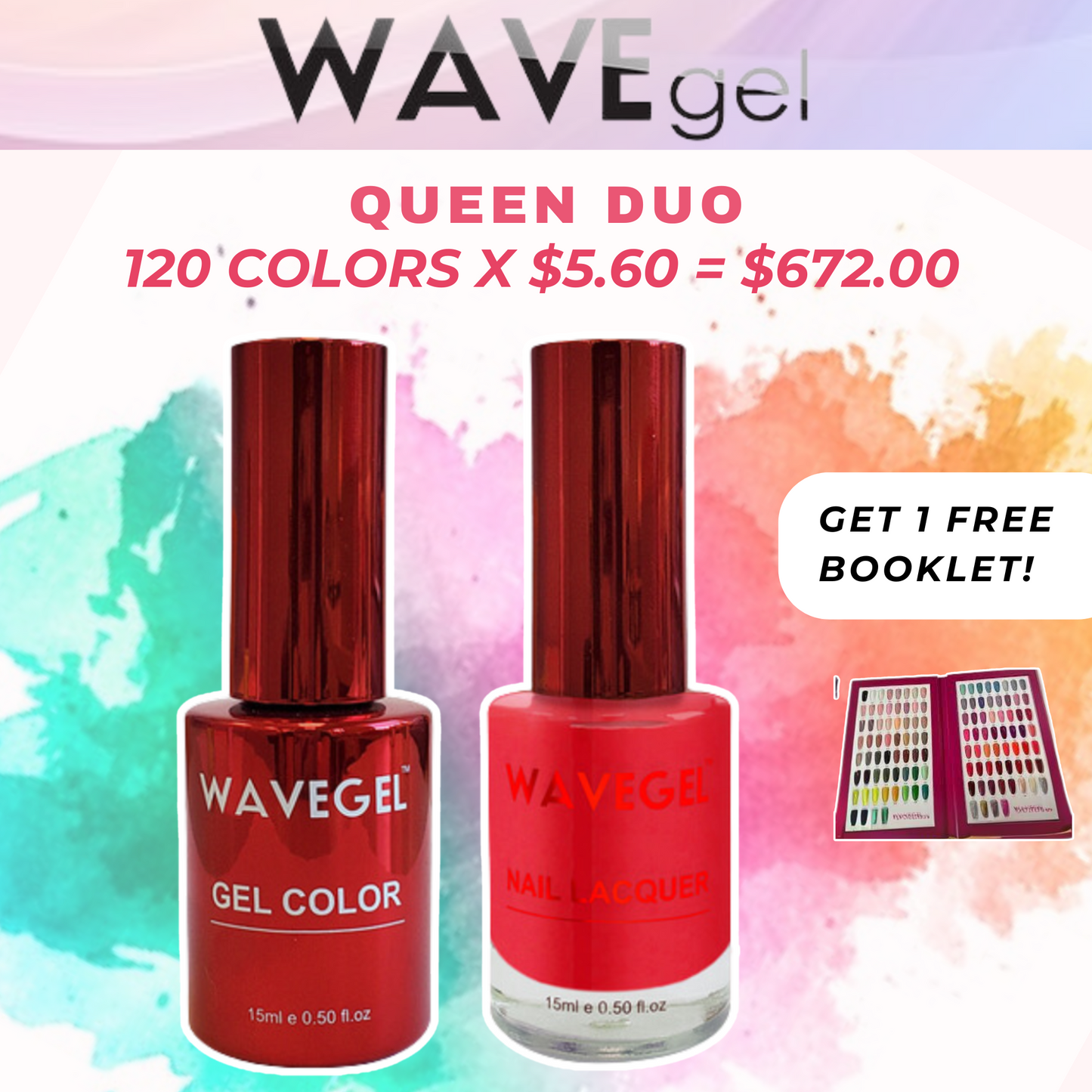 Buy WaveGel Queen Duo  Collection: Duo (Lacquer+Gel).