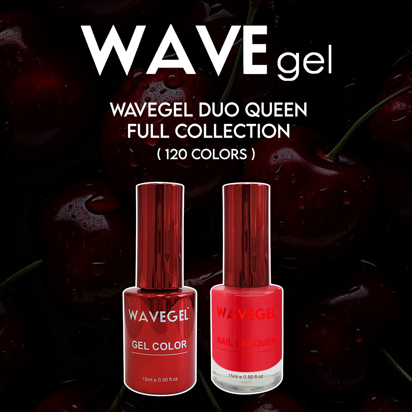 WAVEgel Duo Queen Full Collection ( 120 Colors )