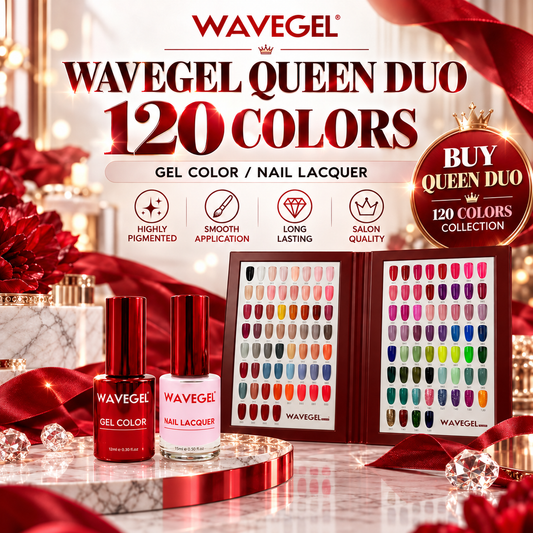 WAVEgel Duo Queen Full Collection 120 Colors (DOTW)
