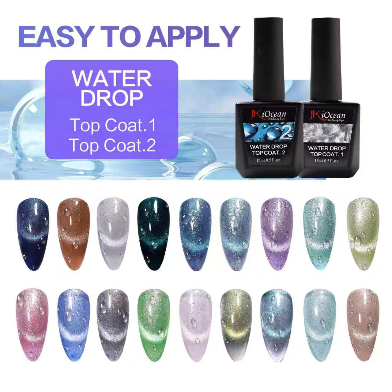 Water Drop Topcoat