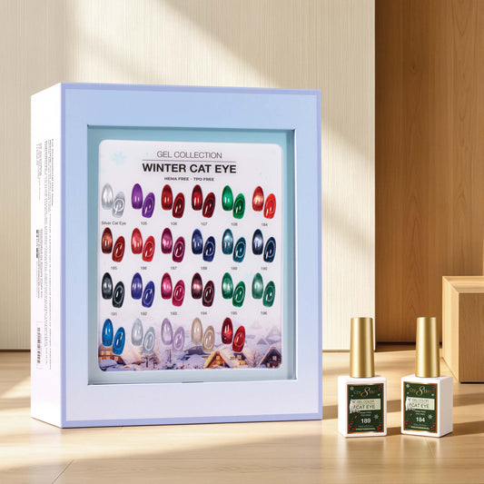 Cre8tion Cat Eye Winter Collection Kit - 23 Colors