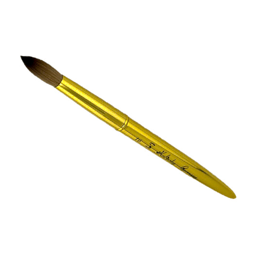 Z Brushes – Kolinsky – Acrylic Gold Handle Size #16