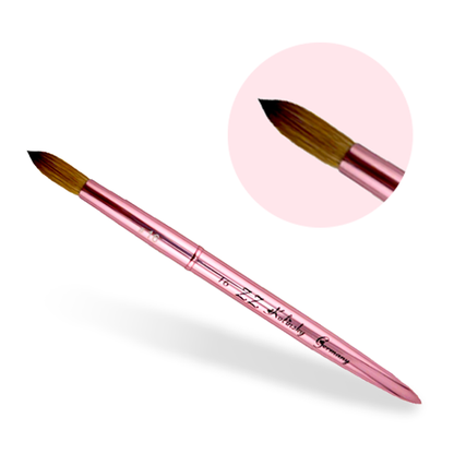 Kolinsky Brushes - Brand ZZ - Pink Handle Fancy