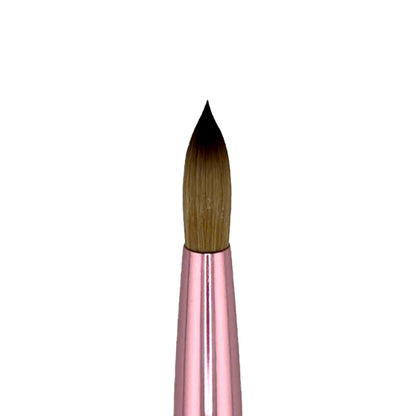 Kolinsky Brushes - Brand ZZ - Pink Handle Fancy
