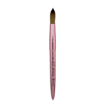 Kolinsky Brushes - Brand ZZ - Pink Handle Fancy