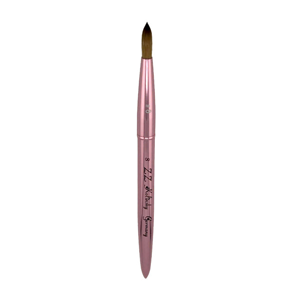 Kolinsky Brushes - Brand ZZ - Pink Handle Fancy