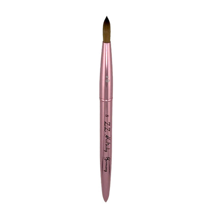 Kolinsky Brushes - Brand ZZ - Pink Handle Fancy