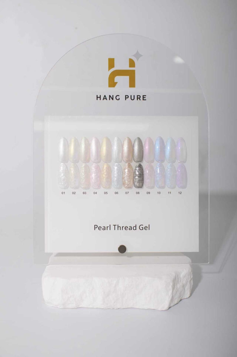Pearl Thread 18ml Gel Polish Collection – 12 Colors ( #1 - 12 )
