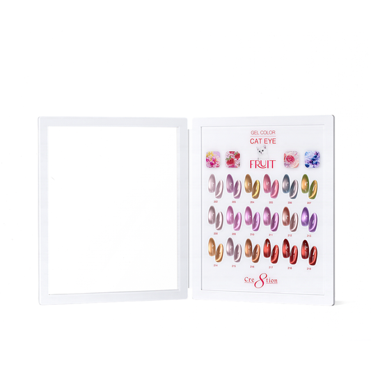Cre8tion Acrylic Booklet - Fruit Cat Eye 18 Colors